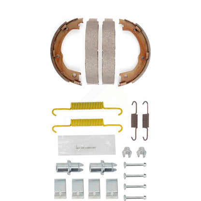 Parking Brake Shoe & Hardware Rear Kit For 2007-2009 Hyundai Santa Fe Kia Amanti