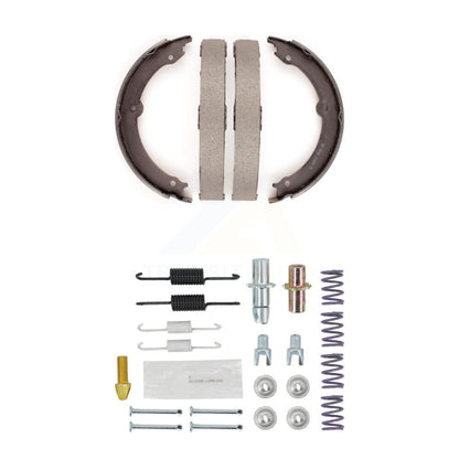 Parking Brake Shoes Hardware Rear Kit For Toyota Tundra Sequoia Lexus LX570 Land