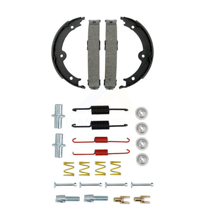 Parking Brake Shoes With Hardware Rear Kit For 2014-2015 Lexus IS350 Convertible