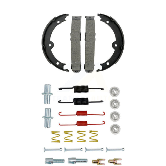 Parking Brake Shoes With Hardware Rear Kit For 2014-2015 Lexus IS350 Convertible