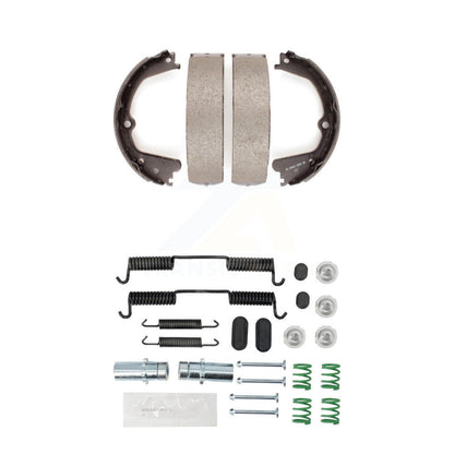 Parking Brake Shoes & Hardware Rear Kit For Nissan NV2500 TITAN XD NV3500 NV1500
