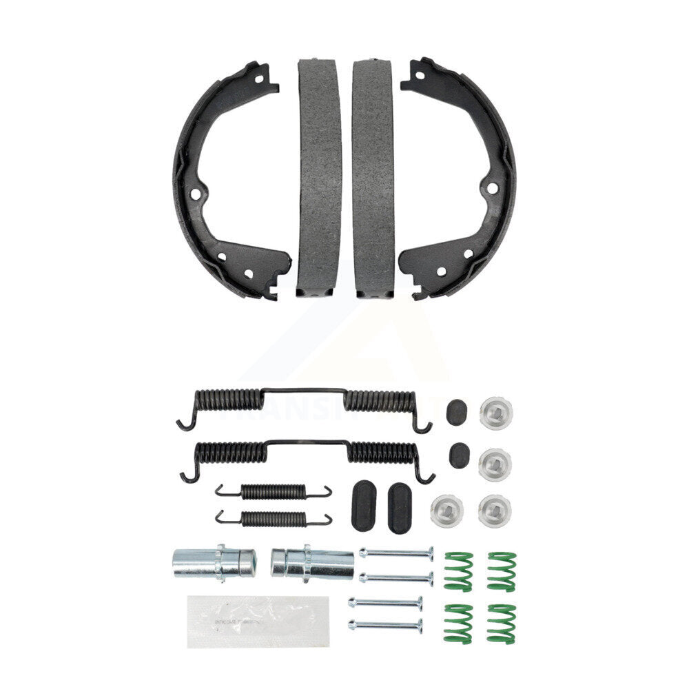 Parking Brake Shoes With Hardware Rear Kit For 2017-2023 Nissan TITAN