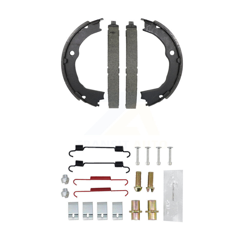 Parking Brake Shoes With Hardware Rear Kit For 2010-2016 Cadillac SRX