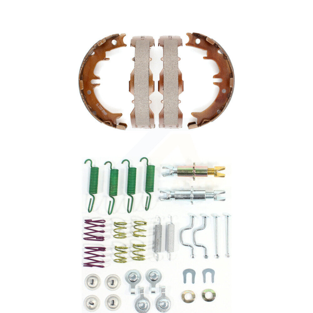 Parking Brake Shoes & Hardware Rear Kit For Toyota Venza Sienna Highlander Lexus