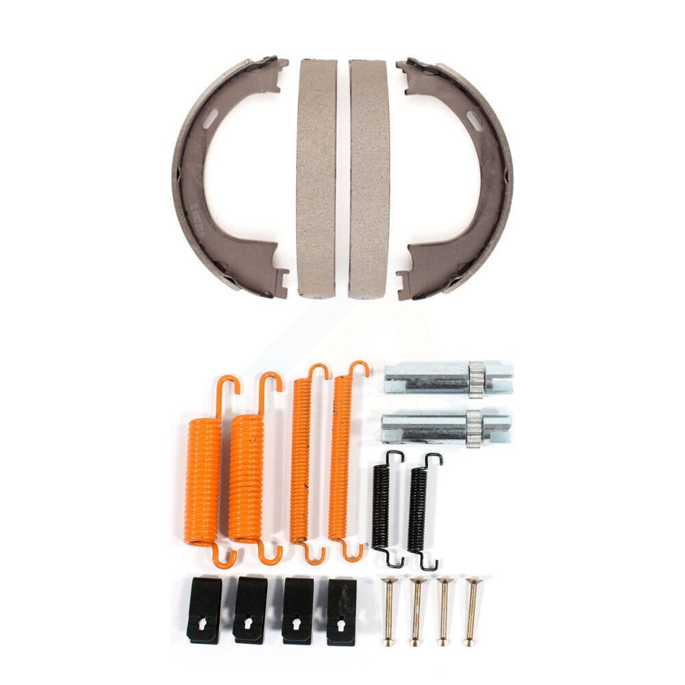 Parking Brake Shoes With Hardware Rear Kit For Ford F-250