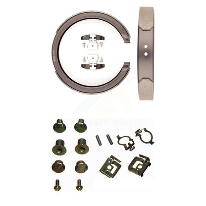 Parking Brake Shoes Hardware Rear Kit For Chevrolet GMC Silverado 1500 Sierra HD