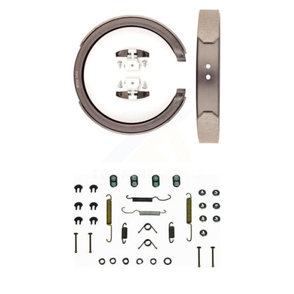 Parking Brake Shoes Hardware Rear Kit For Chevrolet GMC Silverado 1500 Sierra XL