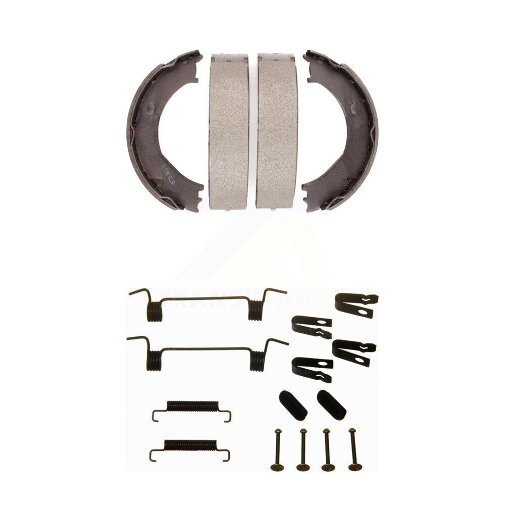 Parking Brake Shoes Hardware Rear Kit For Chevrolet GMC Sierra 2500 HD Silverado
