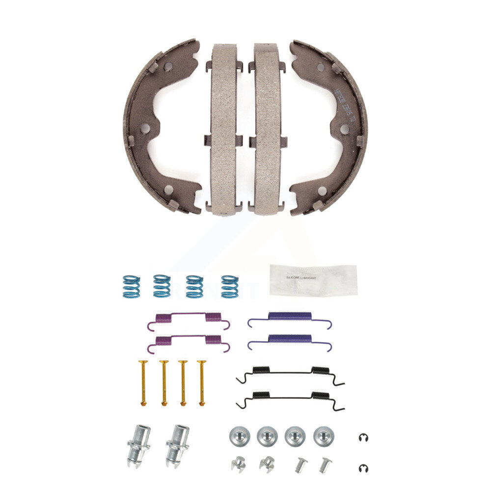 Parking Brake Shoes With Hardware Rear Kit For Nissan Altima INFINITI Q45