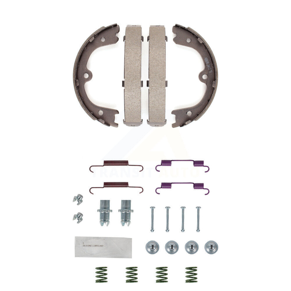 Parking Brake Shoes Hardware Rear Kit For Nissan Frontier Murano Pathfinder QX60