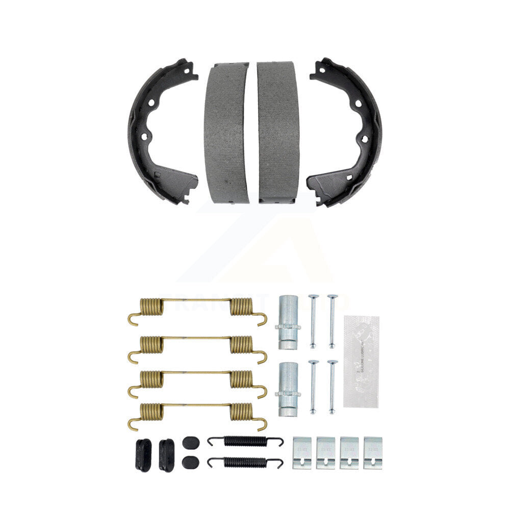Parking Brake Shoes Hardware Rear Kit For GMC Chevrolet Sierra 2500 HD Silverado