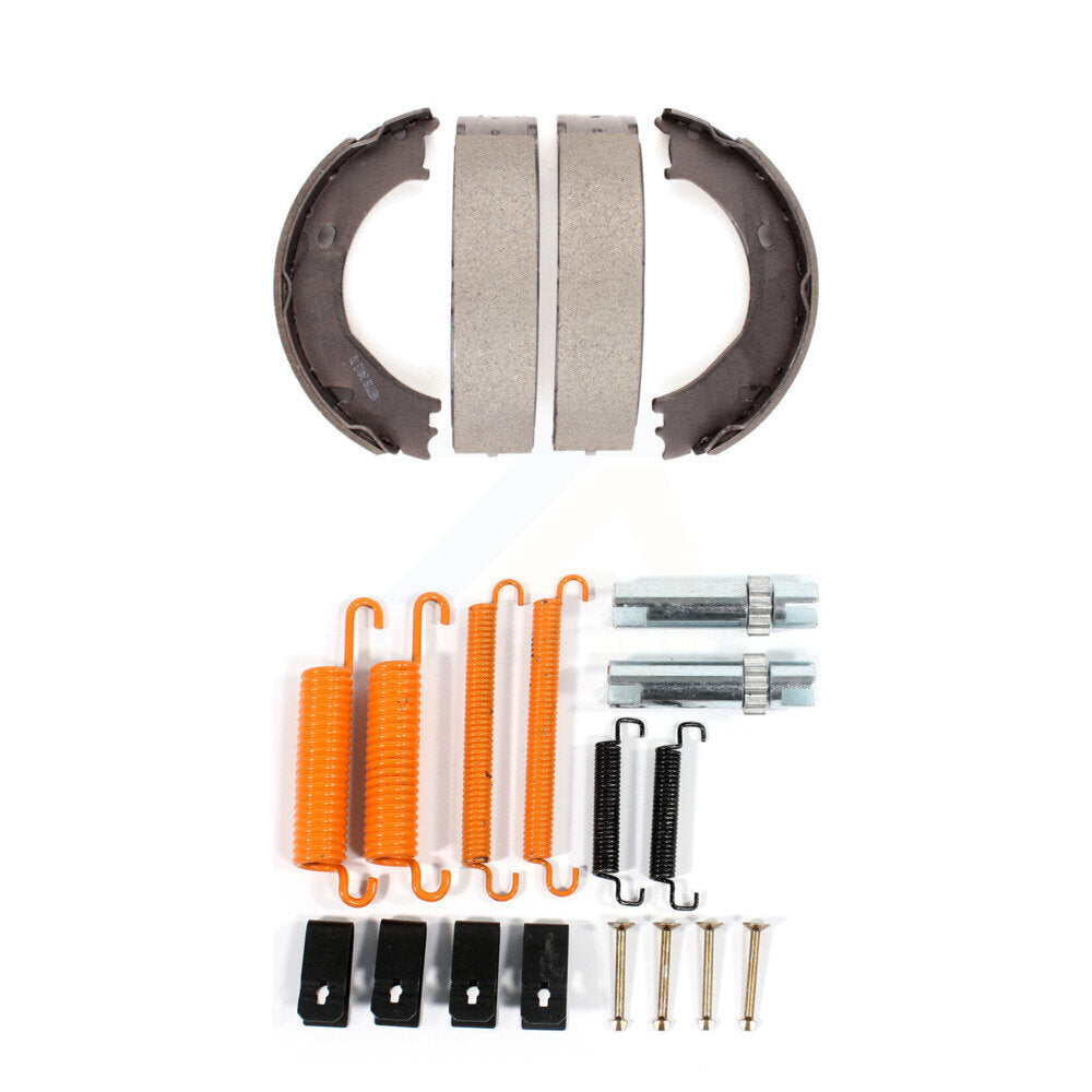 Parking Brake Shoe & Hardware Rear Kit For Ford F-350 Super Duty F-250 Excursion