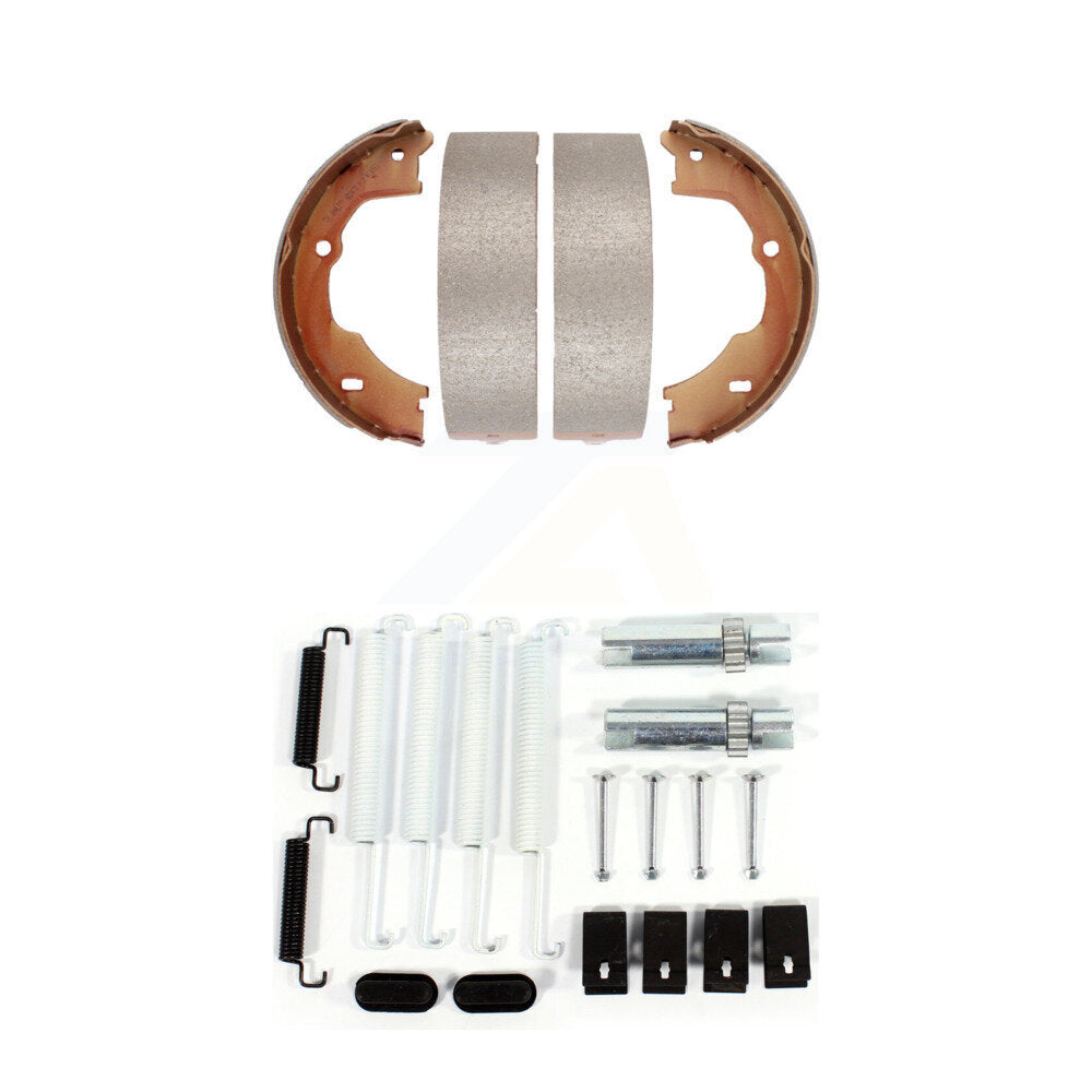 Parking Brake Shoes With Hardware Rear Kit For Ford F-450 Super Duty