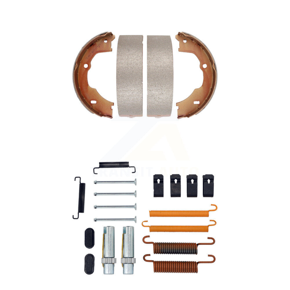 Parking Brake Shoe & Hardware Rear Kit For Ford F-450 Super Duty F-550 Ram Dodge