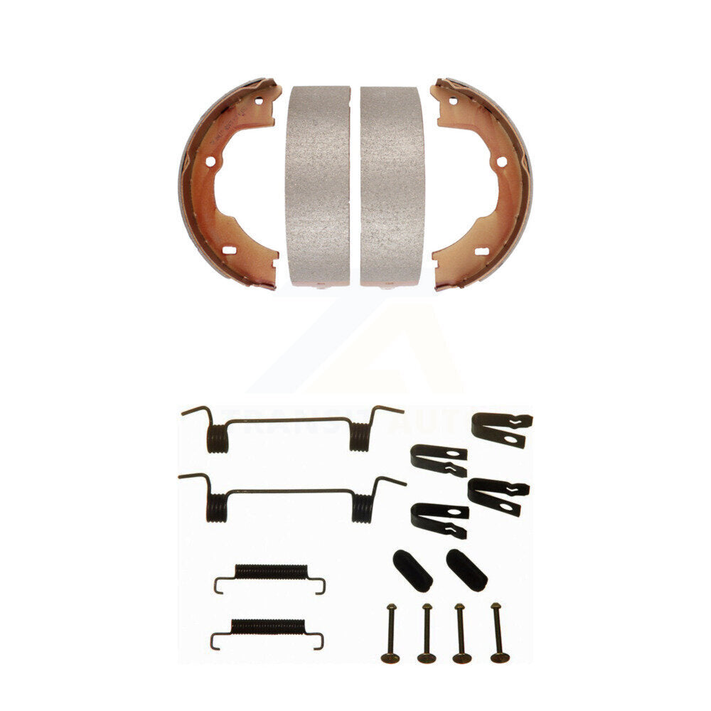 Parking Brake Shoe And Hardware Rear Kit For Ram 3500 Ford F-450 Super Duty F-53