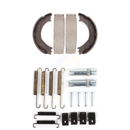 Parking Brake Shoes & Hardware Rear Kit For Chevrolet GMC Express 3500 Sierra HD