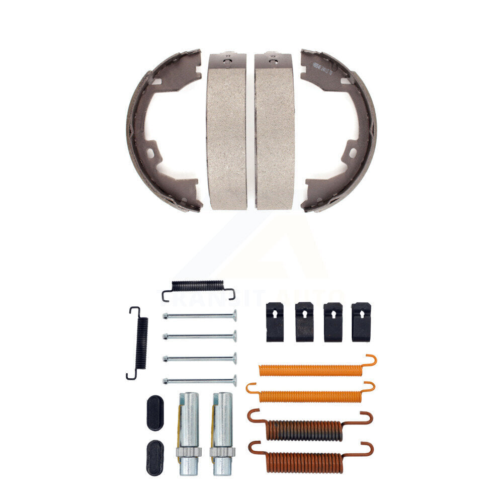 Parking Brake Shoes With Hardware Rear Kit For Ford F-350 Super Duty