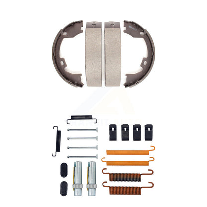 Parking Brake Shoes With Hardware Rear Kit For Ford F-350 Super Duty