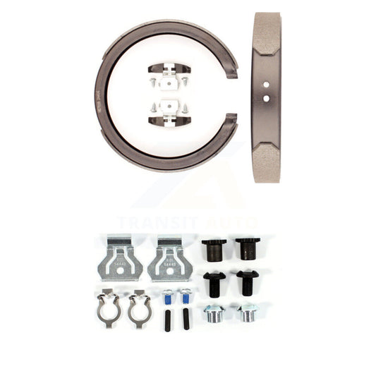 Parking Brake Shoes Hardware Rear Kit For Chevrolet GMC Sierra 1500 Silverado XL
