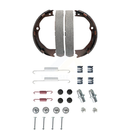 Parking Brake Shoes Hardware Rear Kit For GMC Chevrolet Sierra 1500 Silverado XL