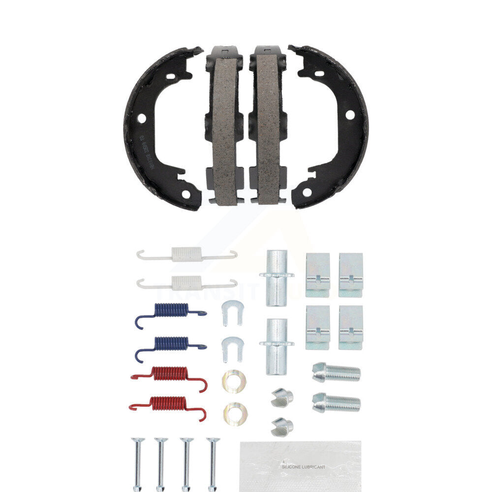 Parking Brake Shoes With Hardware Rear Kit For Toyota Prius V Mirai