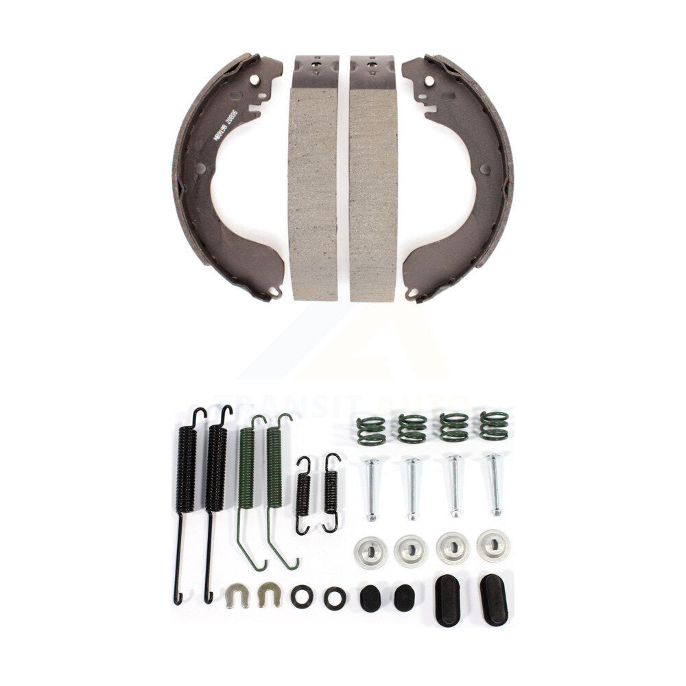Drum Brake Shoe & Hardware Rear Kit For Nissan Jeep Versa Patriot Sentra Compass