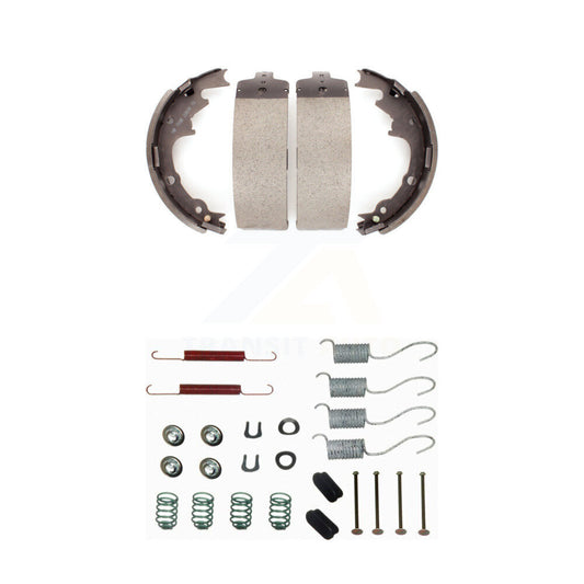 Drum Brake Shoes With Hardware Rear Kit For Jeep Wrangler Cherokee TJ