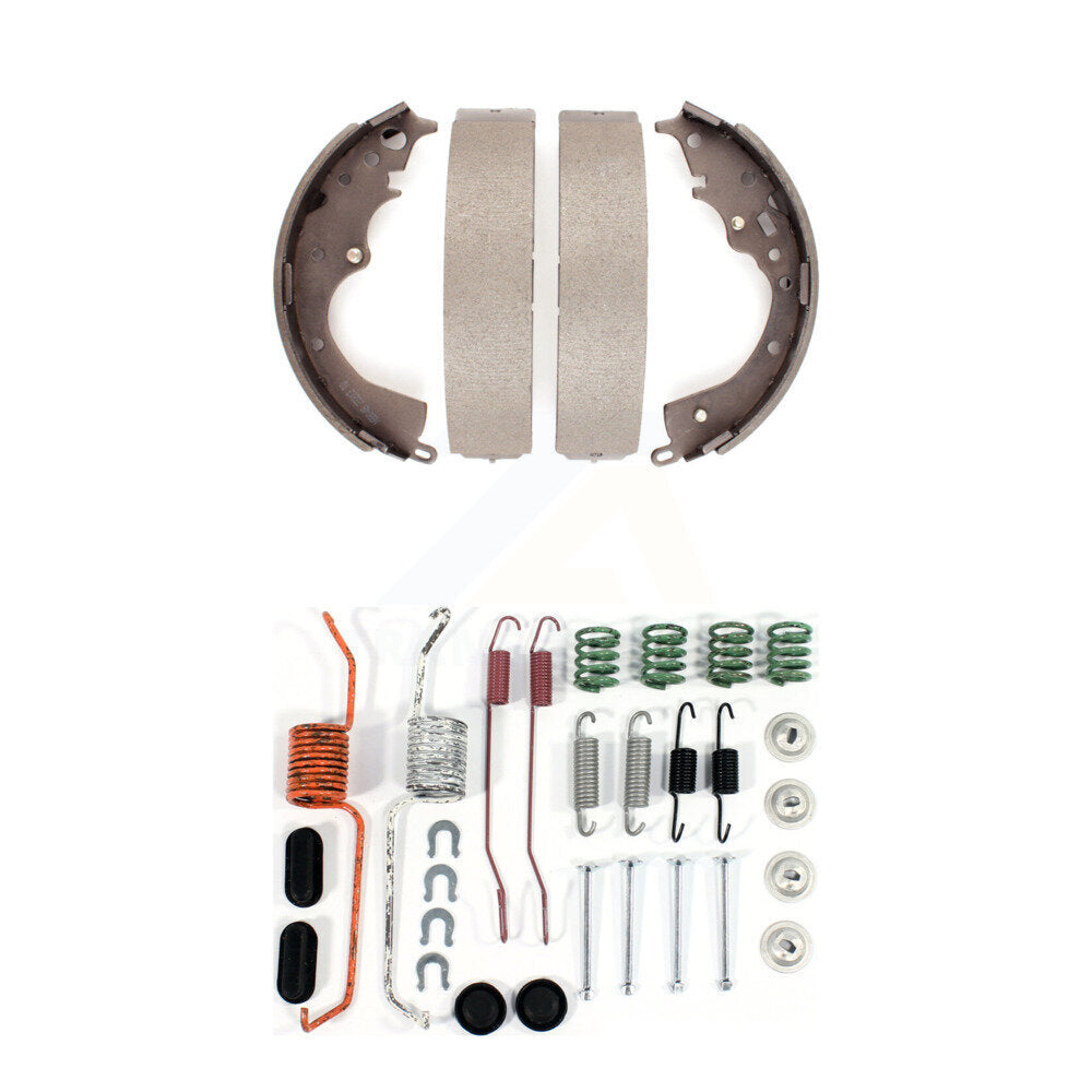 Drum Brake Shoes With Hardware Rear Kit For 2004-2010 Toyota Sienna