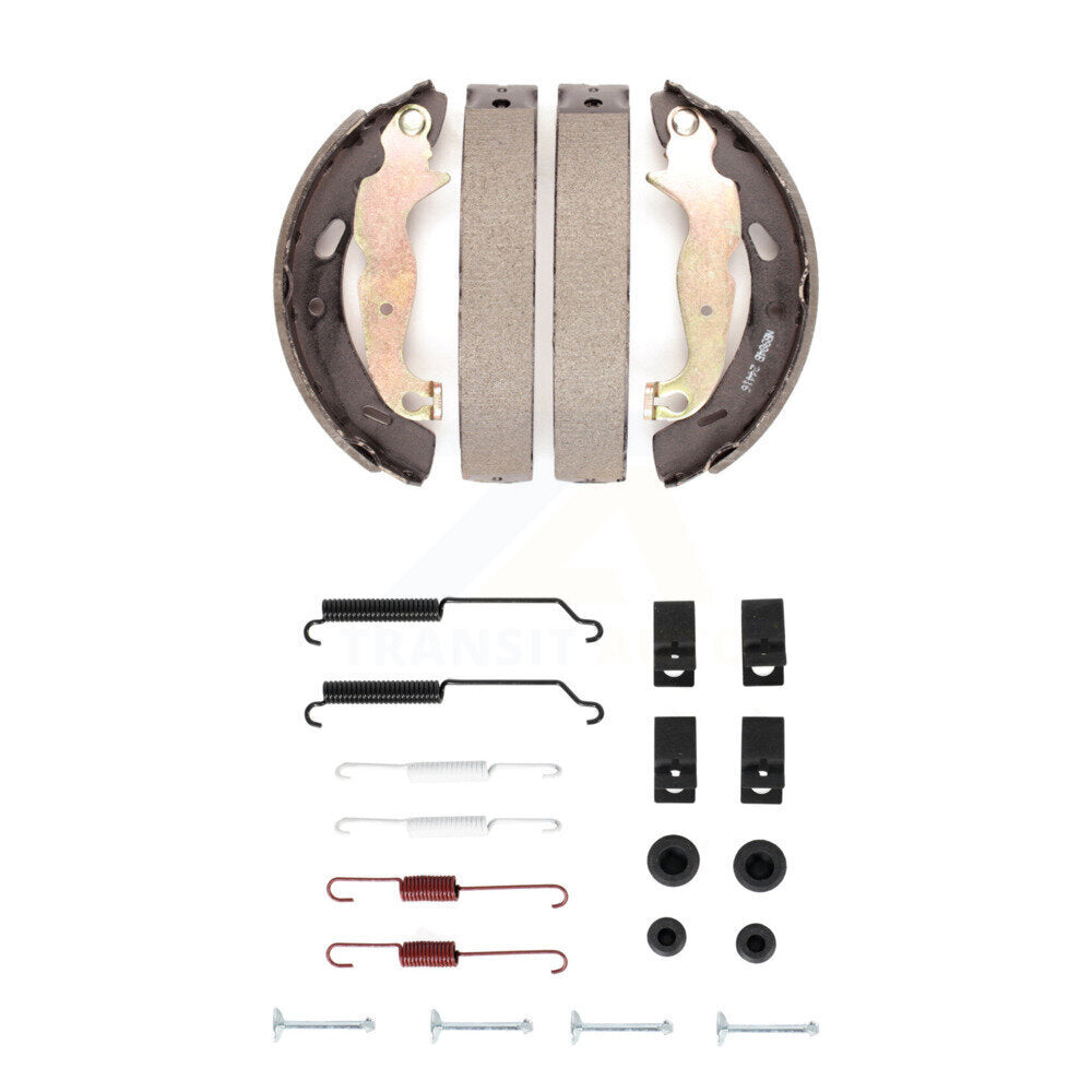 Drum Brake Shoes With Hardware Rear Kit For Ford Fiesta