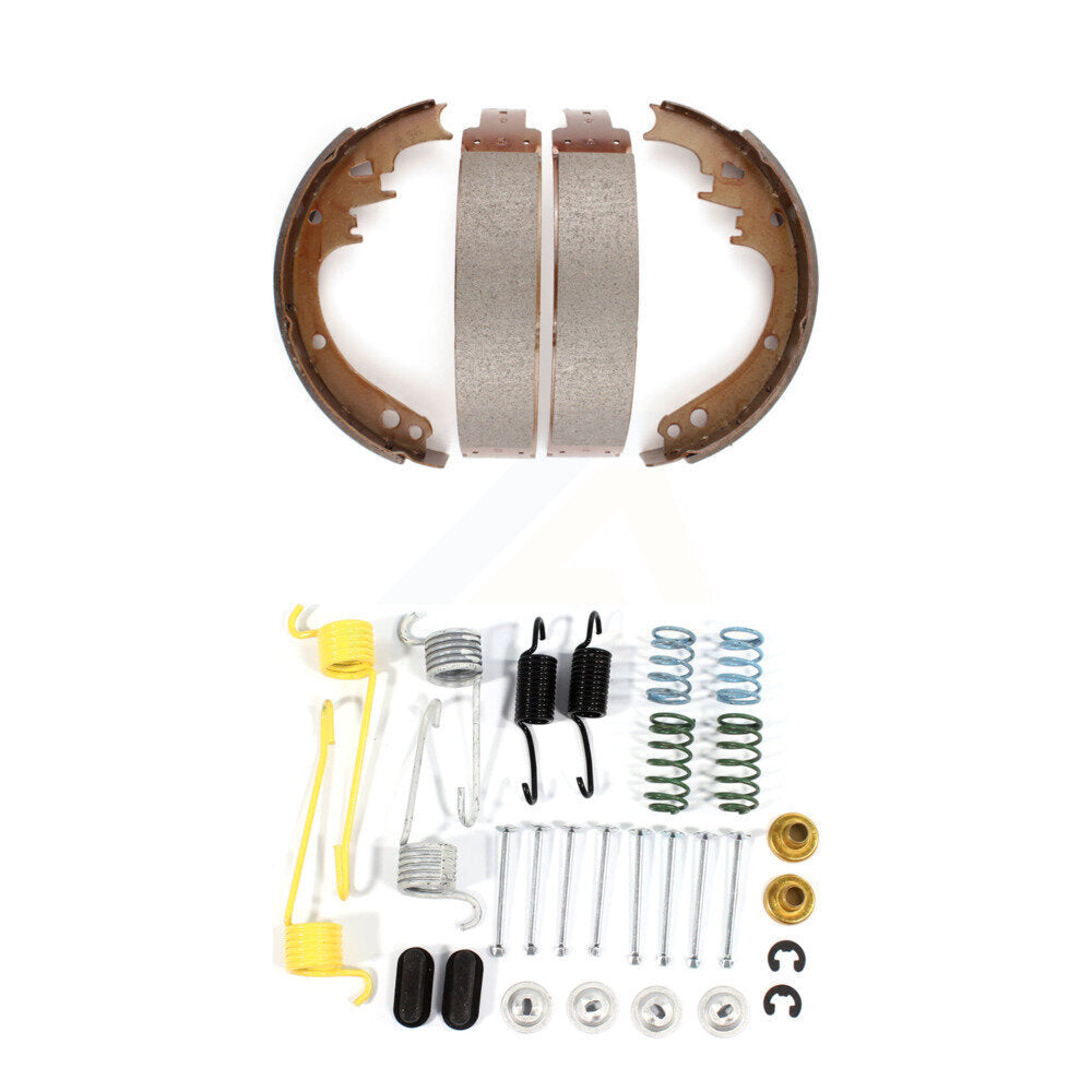 Drum Brake Shoes Hardware Rear Kit For Dodge Ram 1500 Cadillac DeVille Chevrolet