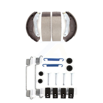 Drum Brake Shoes With Hardware Rear Kit For 2010-2013 Ford Transit Connect