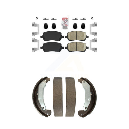 Ceramic Disc Brake Pads Front Rear Kit For Chevrolet Cobalt Pontiac Saturn Ion