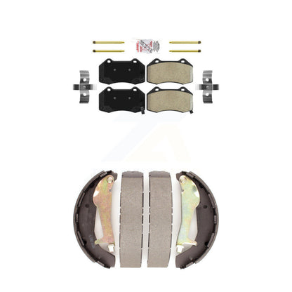 Semi-Metallic Disc Brake Pads Front Rear Kit For Chevrolet Cobalt HHR SS