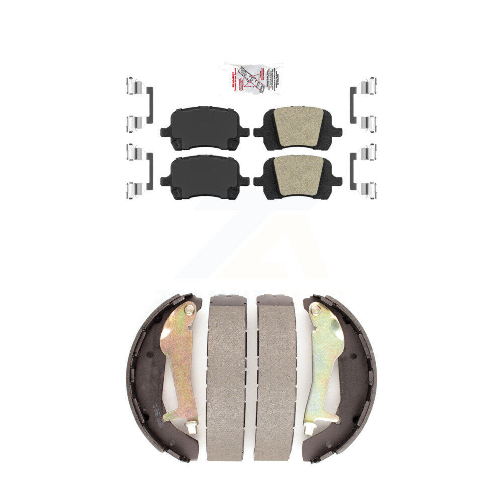 Ceramic Disc Brake Pads Front Rear Kit For Pontiac G5 Chevrolet HHR