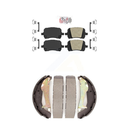 Ceramic Disc Brake Pads Front Rear Kit For Pontiac G5 Chevrolet HHR