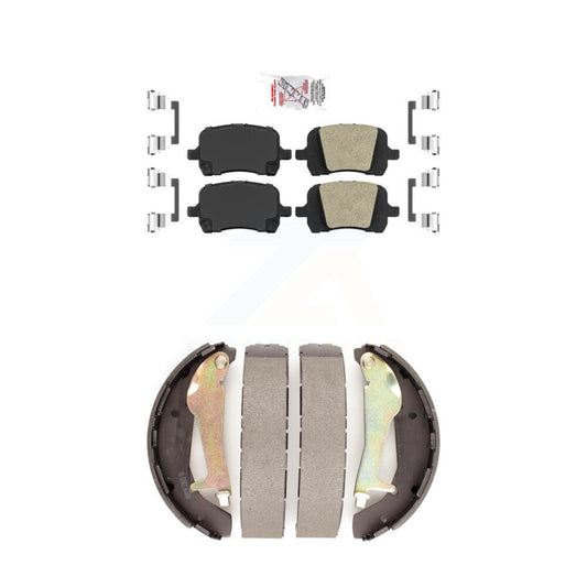 Ceramic Disc Brake Pads Front Rear Kit For Pontiac G5 Chevrolet HHR