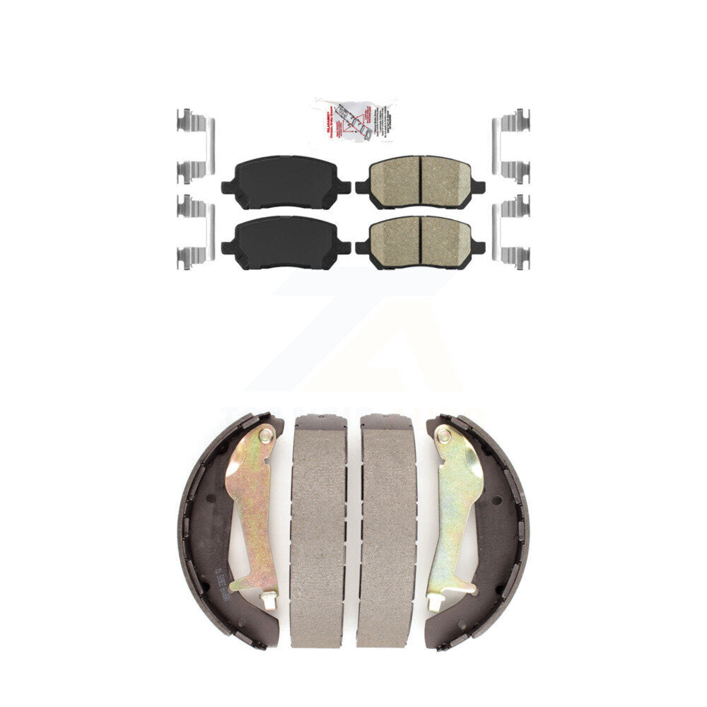 Ceramic Disc Brake Pads Front Rear Kit For Chevrolet Cobalt Pontiac G5