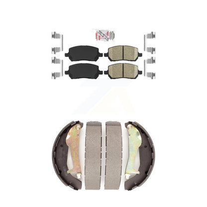 Ceramic Disc Brake Pads Front Rear Kit For Chevrolet Cobalt Pontiac G5