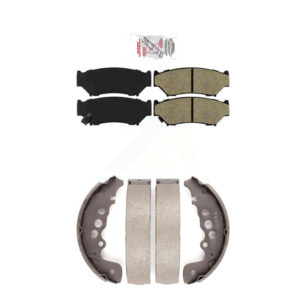 Semi-Metallic Disc Brake Pads Front Rear Kit For Chevrolet Tracker Suzuki Vitara