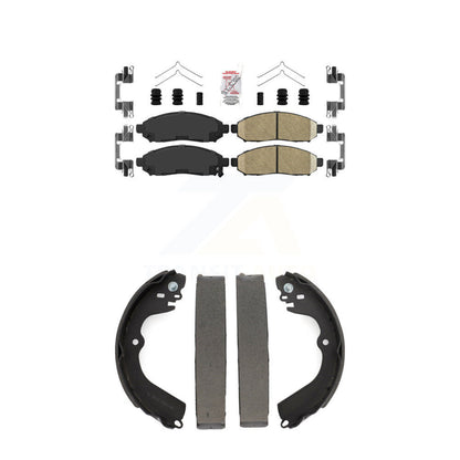 Ceramic Disc Brake Pads Front Rear Kit For Nissan NV200 Chevrolet City Express