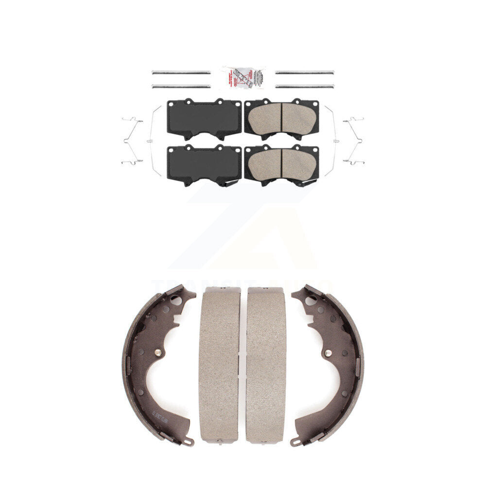 Ceramic Disc Brake Pads Front Rear Kit For Toyota Tacoma