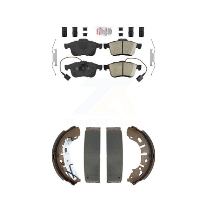 Ceramic Disc Brake Pads Front Rear Kit For 2015-2021 Ram ProMaster City