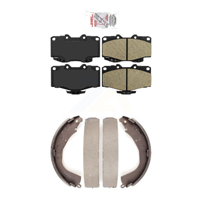 Ceramic Disc Brake Pads Front Rear Kit For 2001-2002 Toyota 4Runner