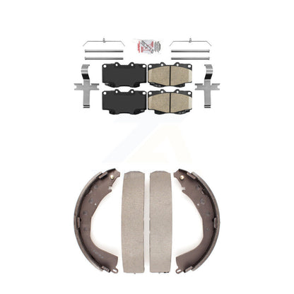 Ceramic Disc Brake Pads Front Rear Kit For Toyota Tacoma