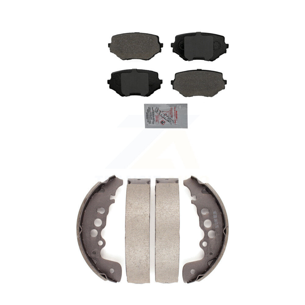 Semi-Metallic Disc Brake Pads Front Rear Kit For Suzuki Grand Vitara