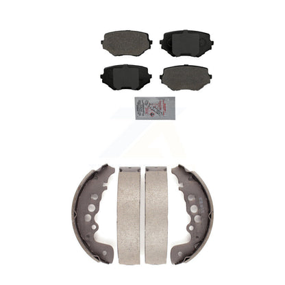 Semi-Metallic Disc Brake Pads Front Rear Kit For Suzuki Grand Vitara