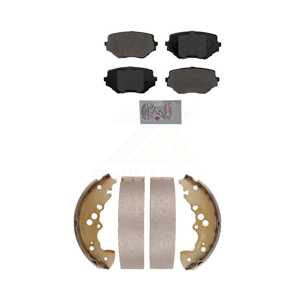 Semi-Metallic Disc Brake Pads Front Rear Kit For Suzuki XL-7 Grand Vitara