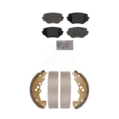 Semi-Metallic Disc Brake Pads Front Rear Kit For Suzuki XL-7 Grand Vitara