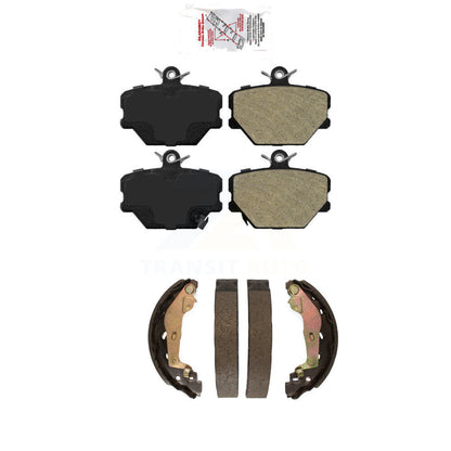 Semi-Metallic Disc Brake Pads Front Rear Kit For Smart Fortwo