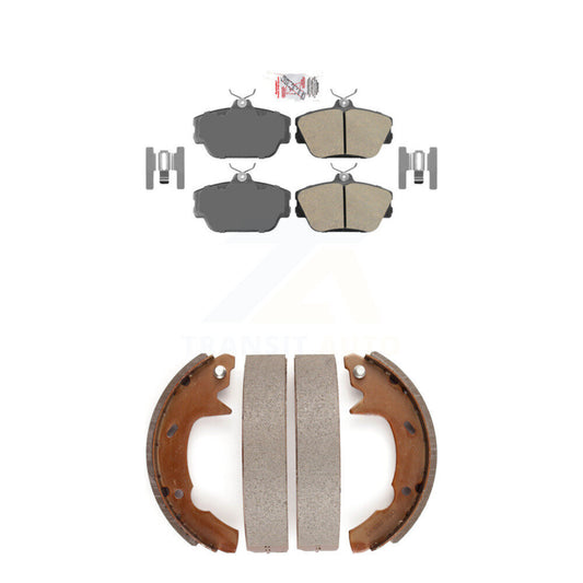 Ceramic Disc Brake Pads Front Rear Kit For Ford Taurus Mercury Sable
